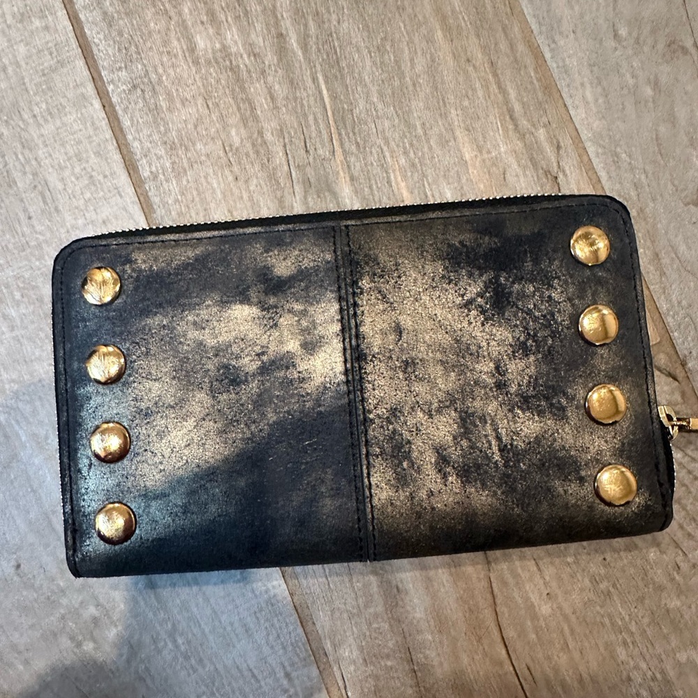 Hammitt’s wallet ( purse sold separately ) rare color has minimal wear on studs.